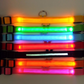 LED Adjustable Dog Collars. Light the Night. Protect Your Pet.
