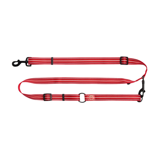 REFLECTIVE LEASH - RED